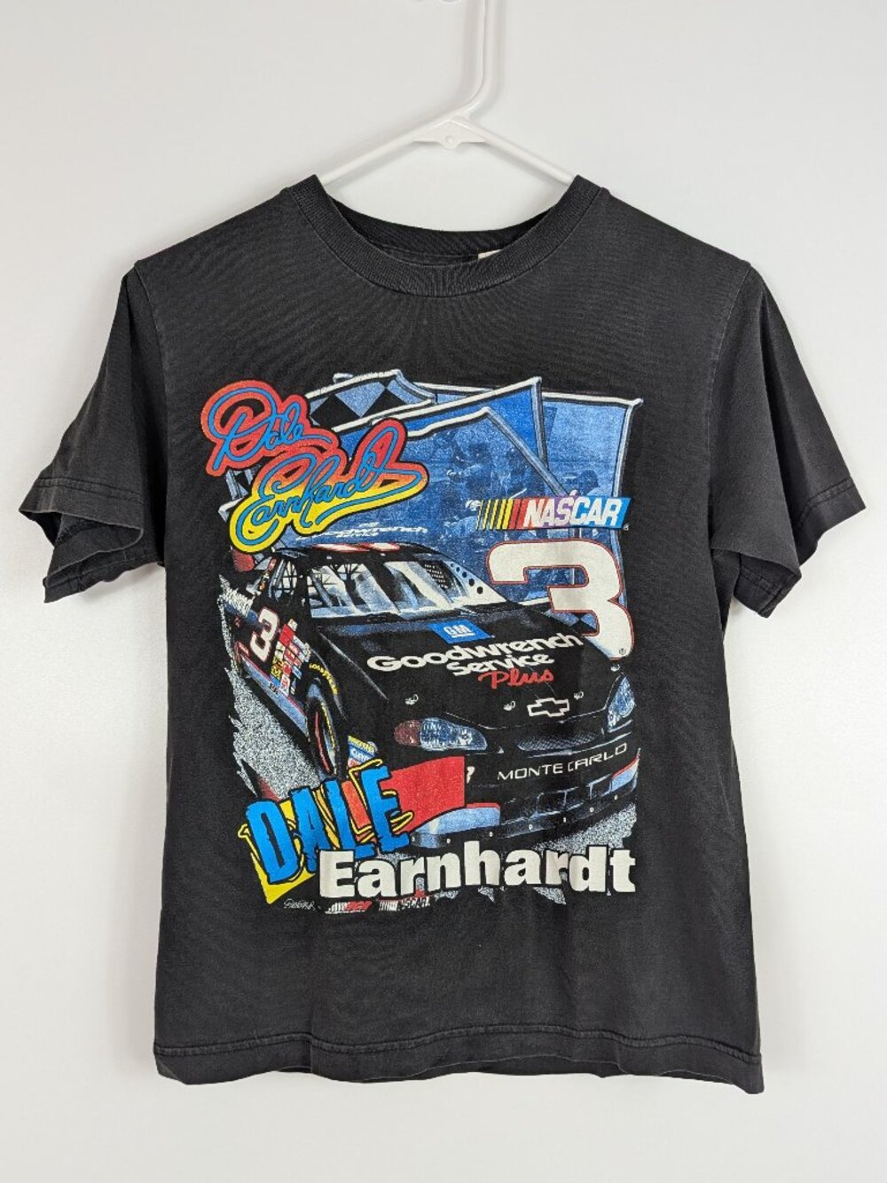 Vintage Dale Earnhardt NASCAR Shirt Chase Authentics Goodwrench #3 Car Medium
